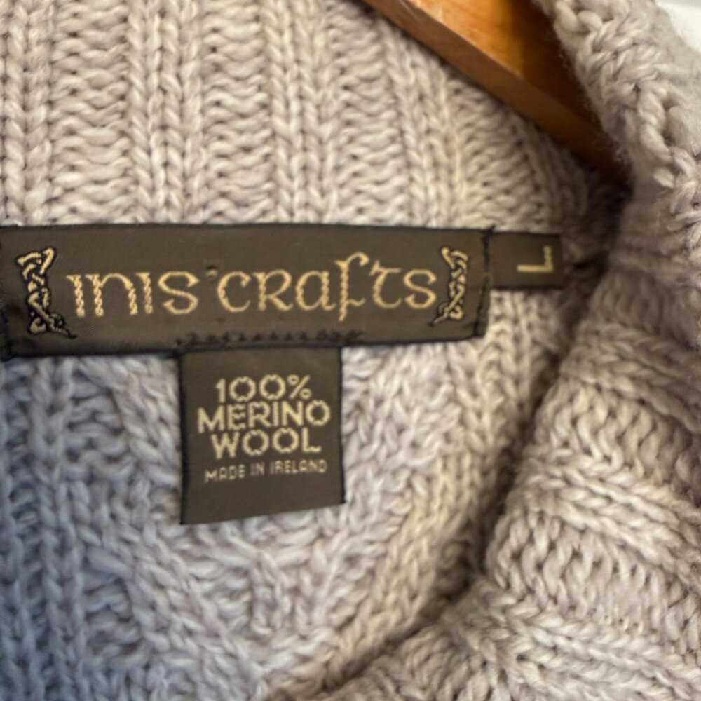 Inis Crafts Merino Wool Sweater - Picture 2 of 3